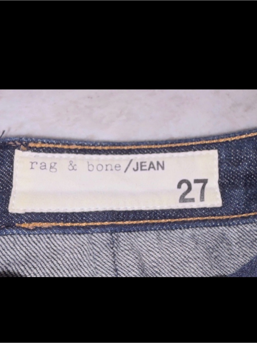 Rag & Bone High-Rise Micro Denim Lace Up Shorts Size 27 100% Cotton Designer - Picture 3 of 6